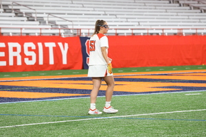 Emily Hawryschuk became Syracuse's all-time leading goal scorer in her sixth season with the program.